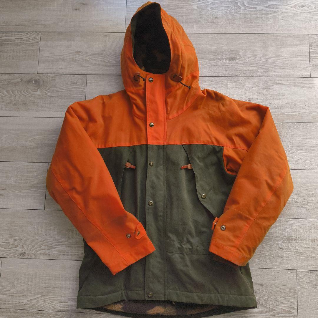【美品】FILSON GARMENT オレンジ/カーキ ジャケット 38 美品】FILSON GARMENT オレンジ/カーキ ジャケット 38