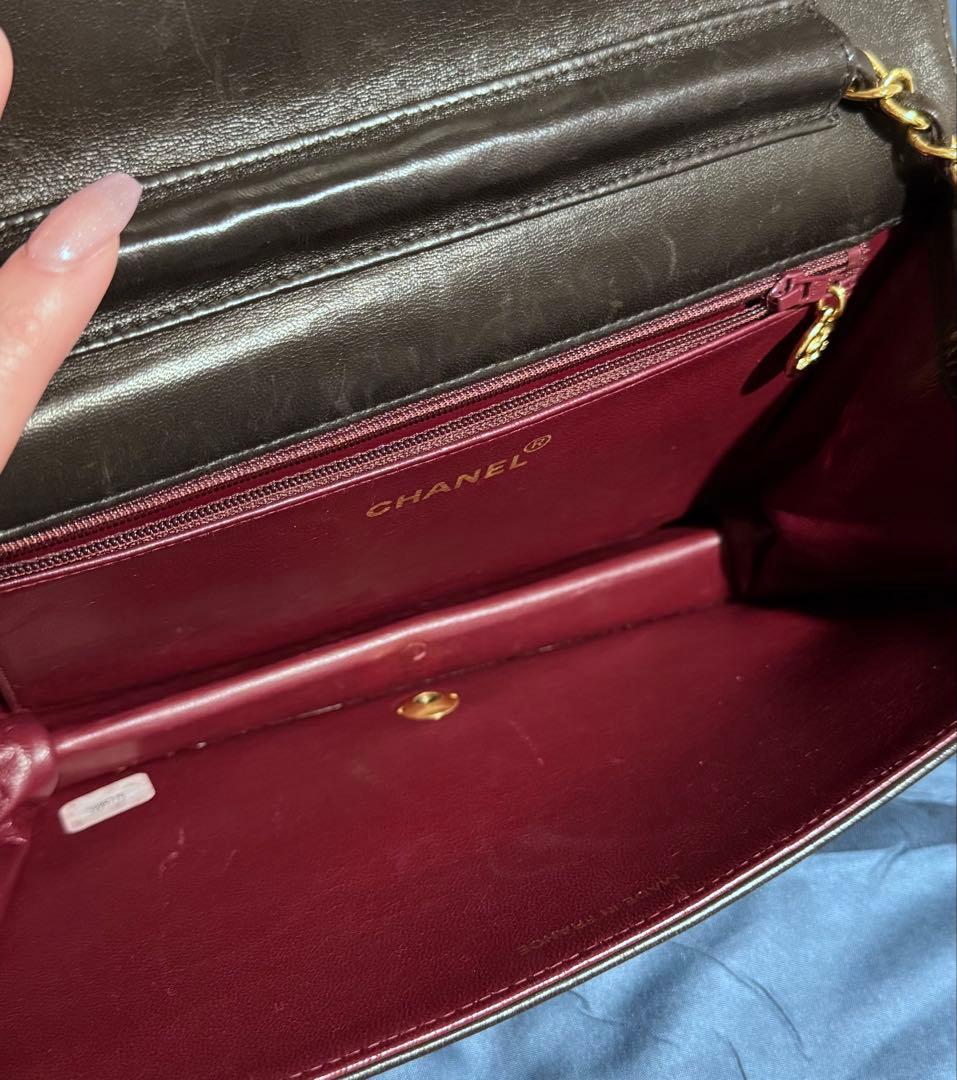 CHANEL マトラッセ ラムスキン ショルダーバッグ