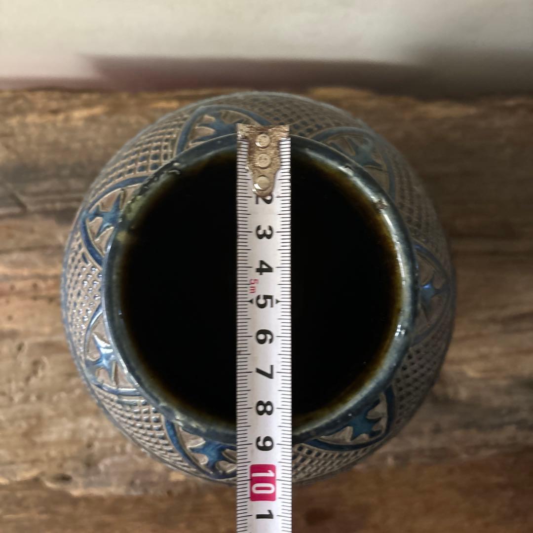 琉球 古典焼 小壺 ④ 壺屋焼 やちむん 古民芸 アンティーク 骨董 検:李朝.