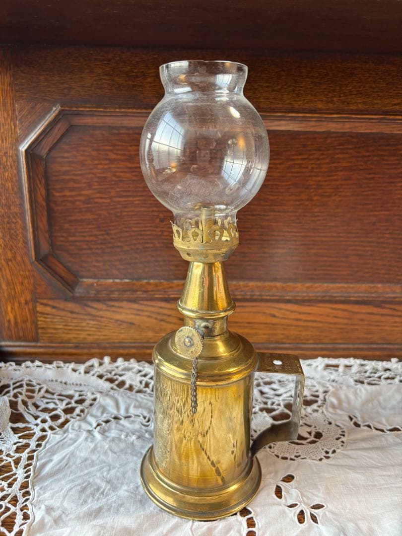 フランスアンティーク 真鍮製クラシックオイルランプ オイルランプ(フランス) アンティーク | ZAKKA Polku