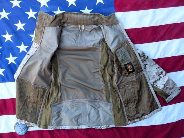 米軍実物 USMC 180S コンバットデザートジャケット S マーパット 10