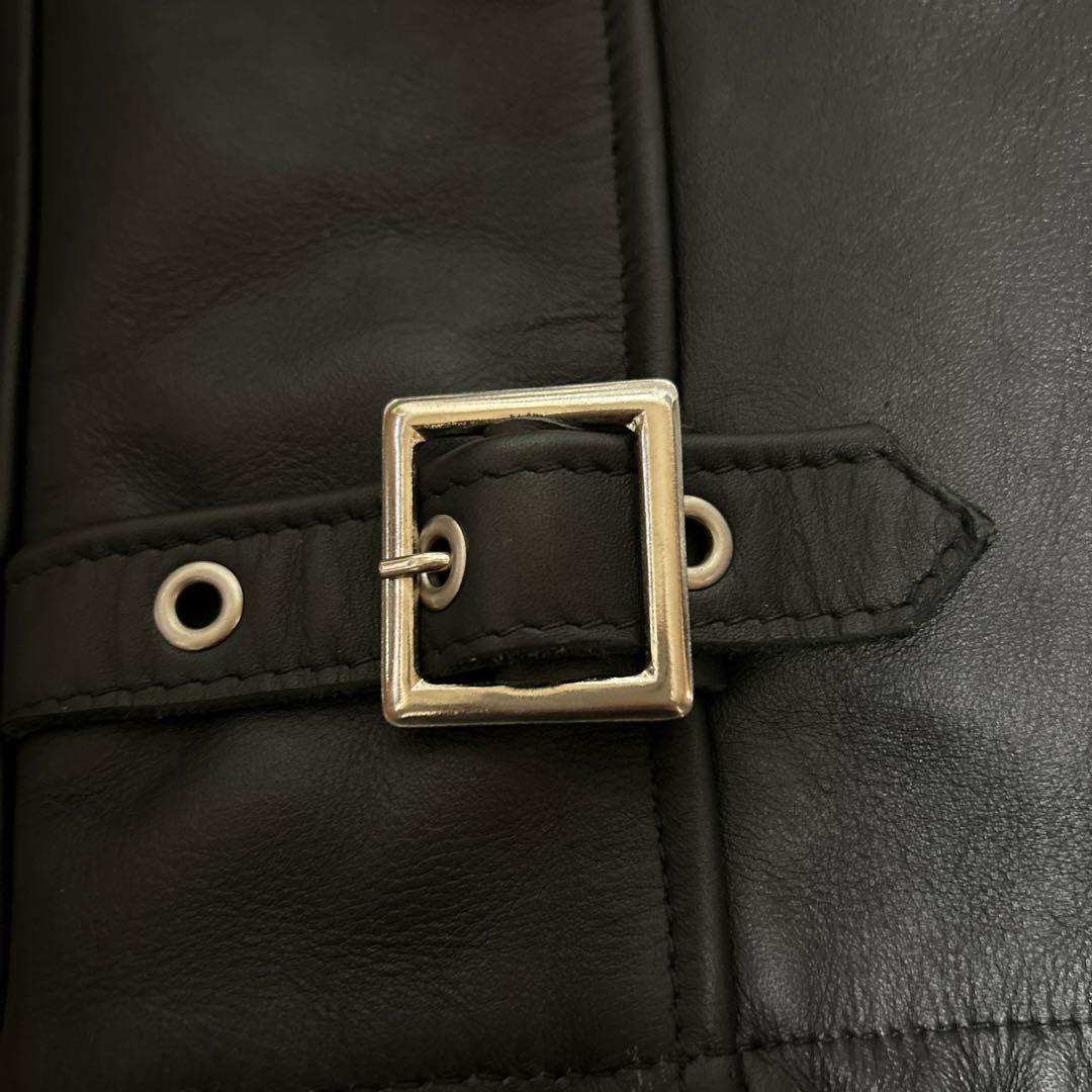 超美品‼️最新型schott641 38インチ ライダースインナーボア付 - メルカリ