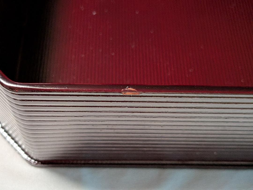 飛騨春慶塗　大徳寺　弁当箱　５客