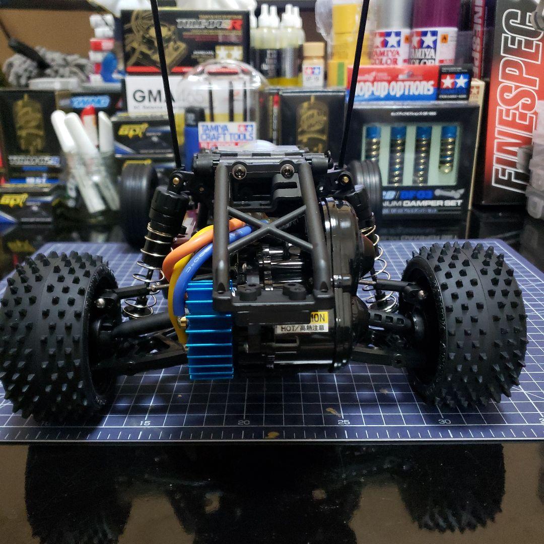 タミヤ 2025 DT04 ファイターネクスジェン カスタム ブラシレスセット