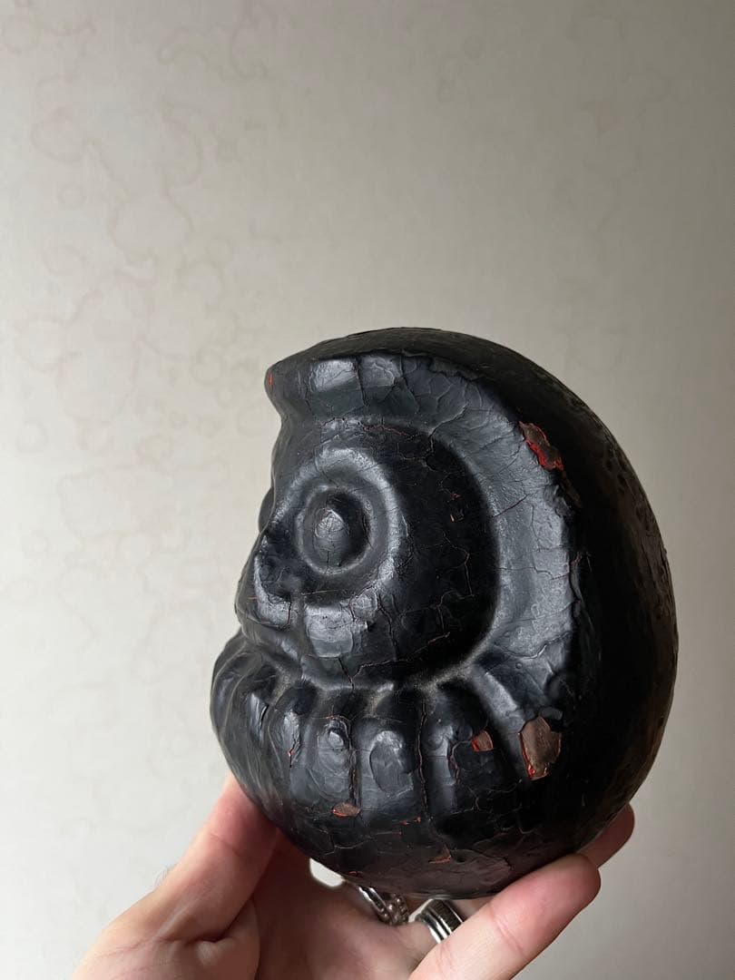 達磨 木型 張子の木型 だるま 高崎だるま 骨董 民藝 時代は明治から