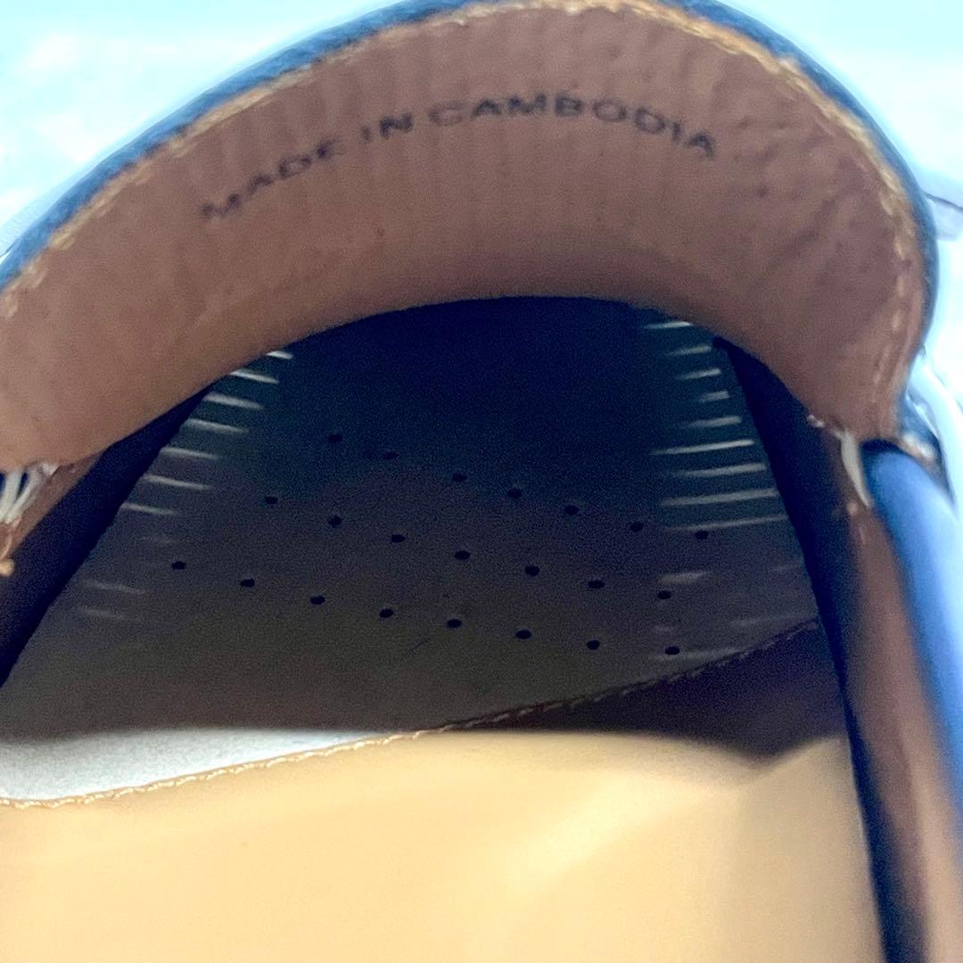 【未使用級✨】REGAL ネイビー 55PRドライビングシューズ 25.5cm