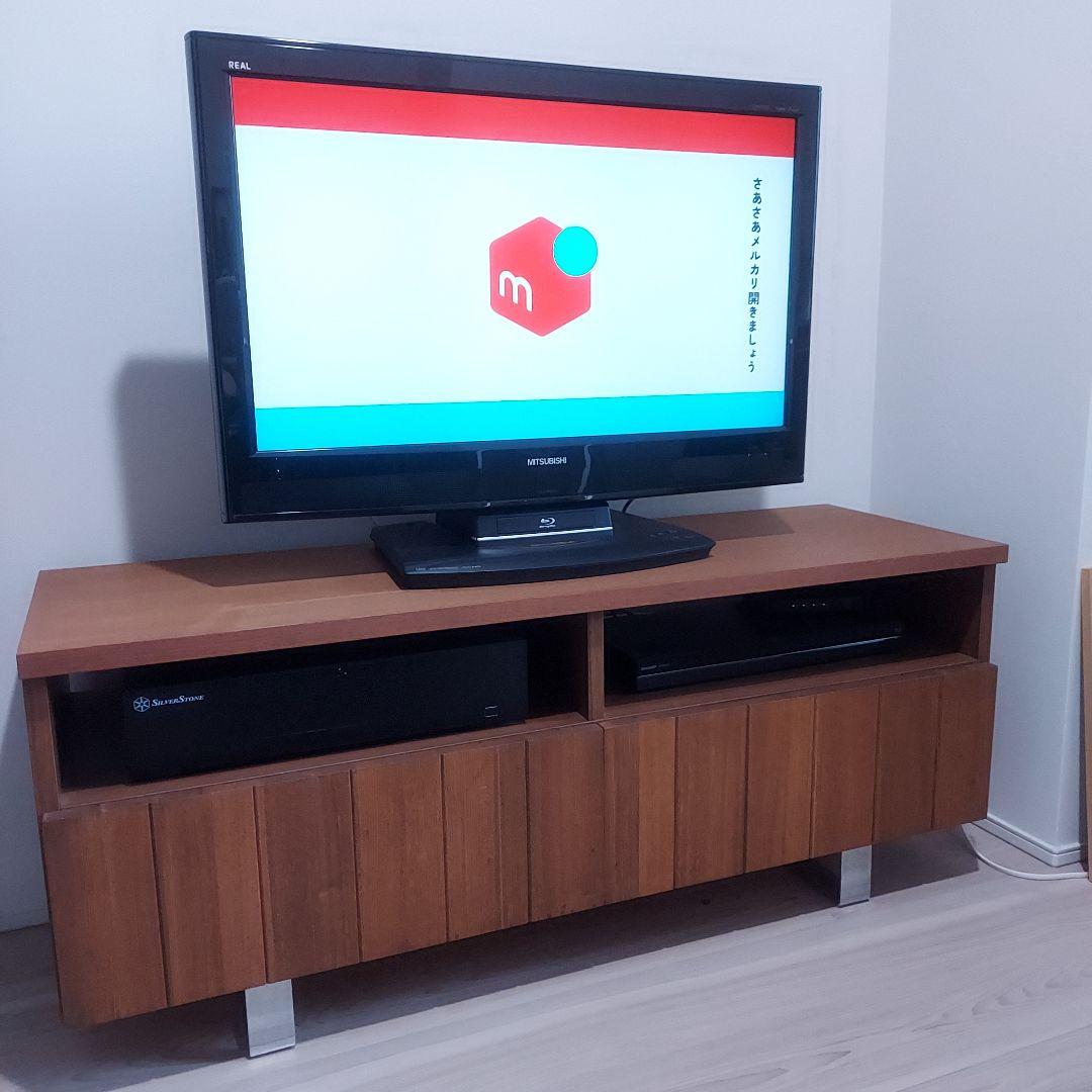 unico テレビ台 テレビボード 引き出し付き