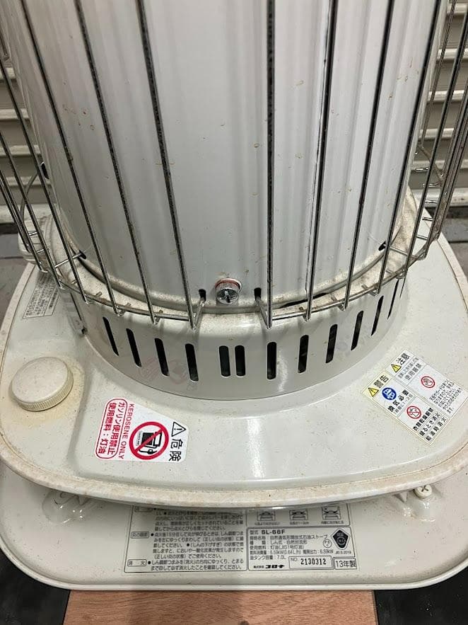 コロナ 石油ストーブ SL-66F 2013年製 タンク容量7．0ℓ