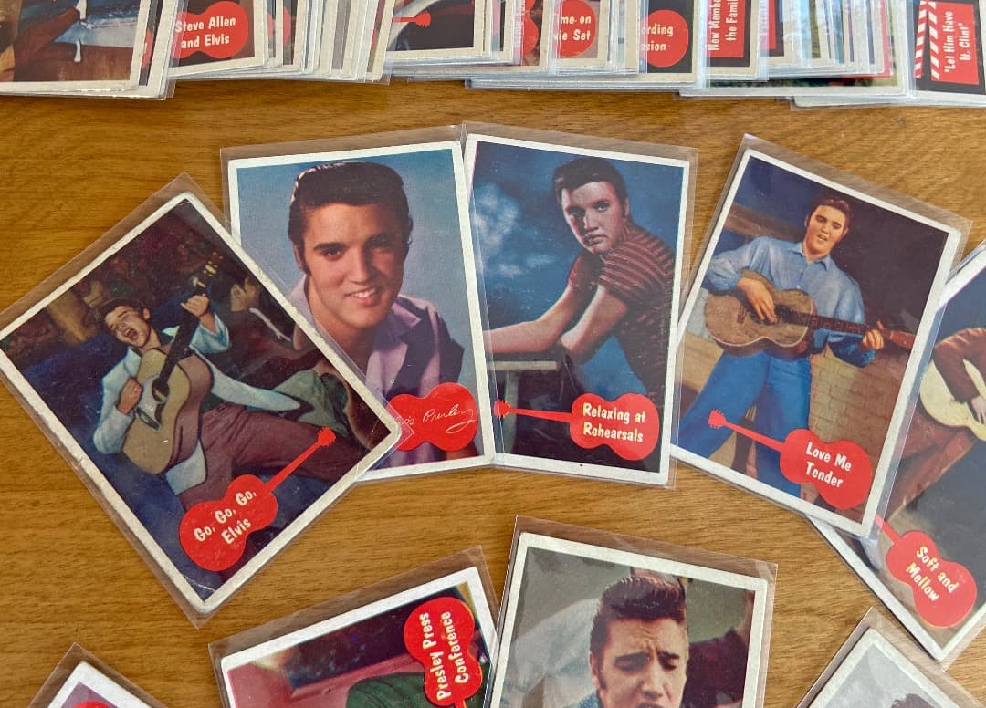 1956年 エルビス・プレスリー Elvis Toppsカード コンプリート!
