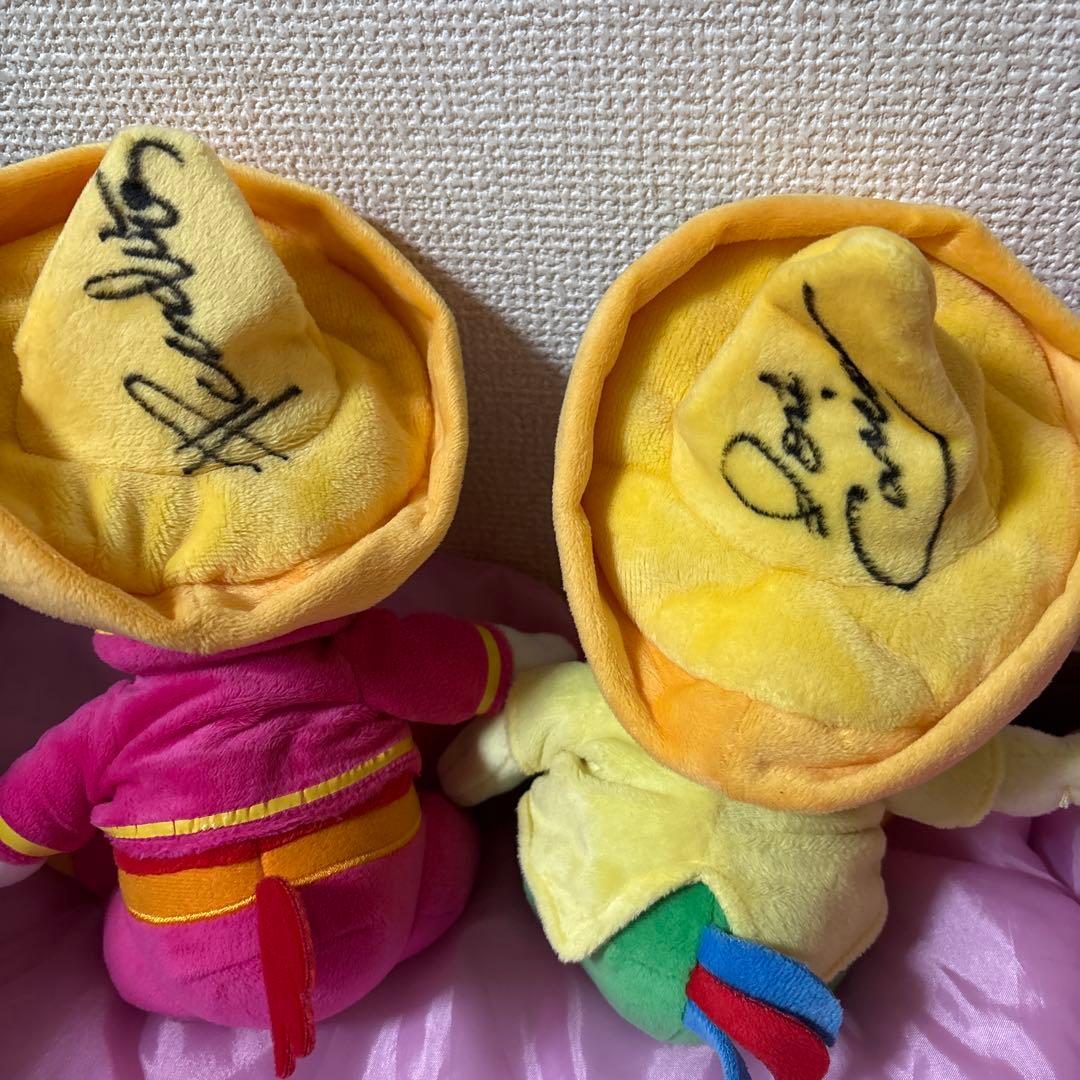 ディズニーストア限定 三人の騎士 ホセ パンチート ぬいぐるみ サイン