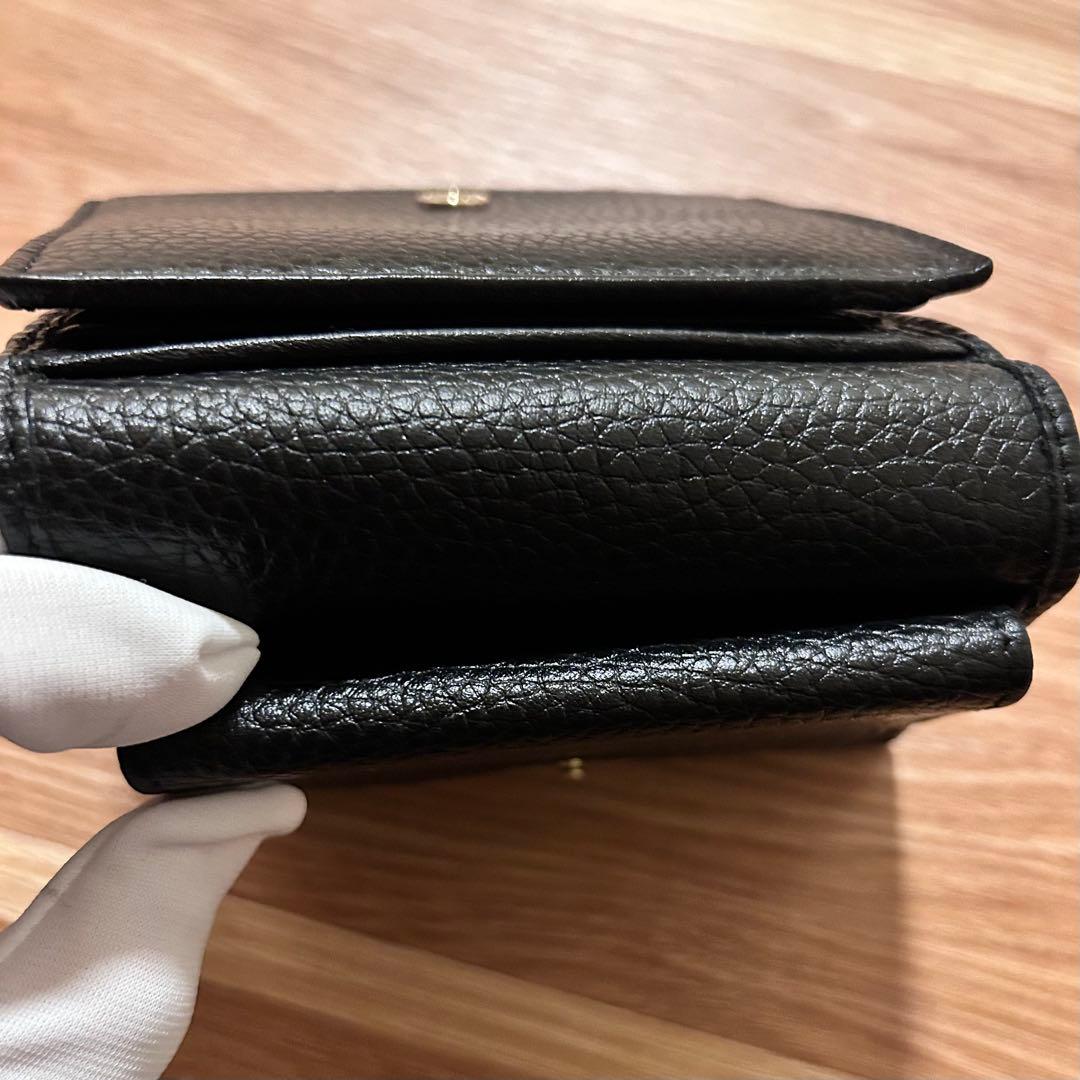 ［未使用・半額・付属品完備］ GUCCI SOHO 3つ折り財布 GGロゴ