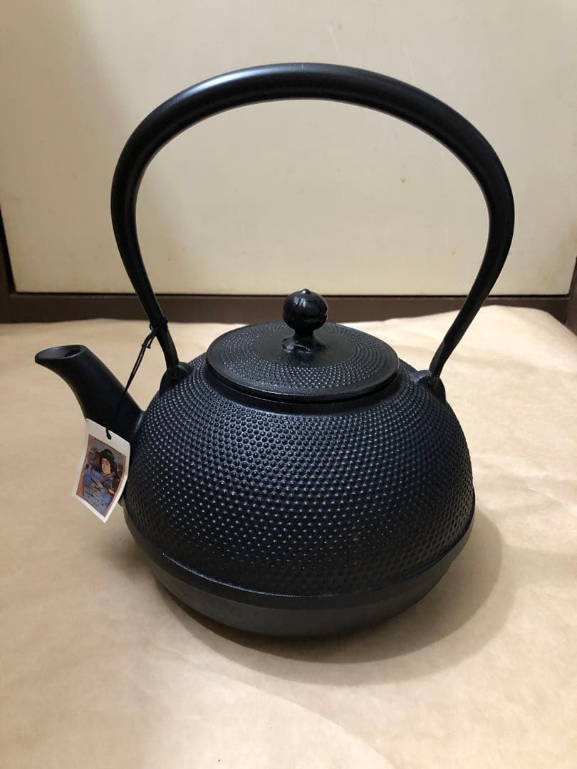 未使用長期保管　南部盛栄堂　南部鉄器　鉄瓶　急須　1.85L