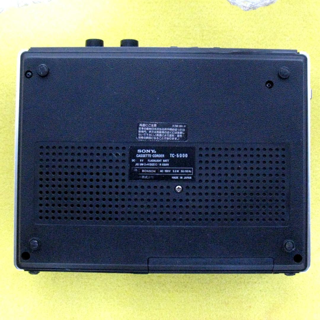 ☆ SONY TC-5000 カセットレコーダー 整備品