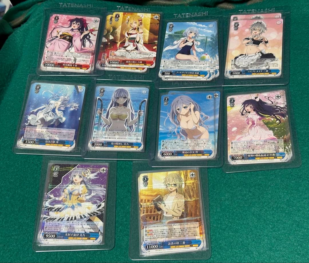 ヴァイスシュヴァルツ デートアライブ Vol.3 RR以下 4コン セット