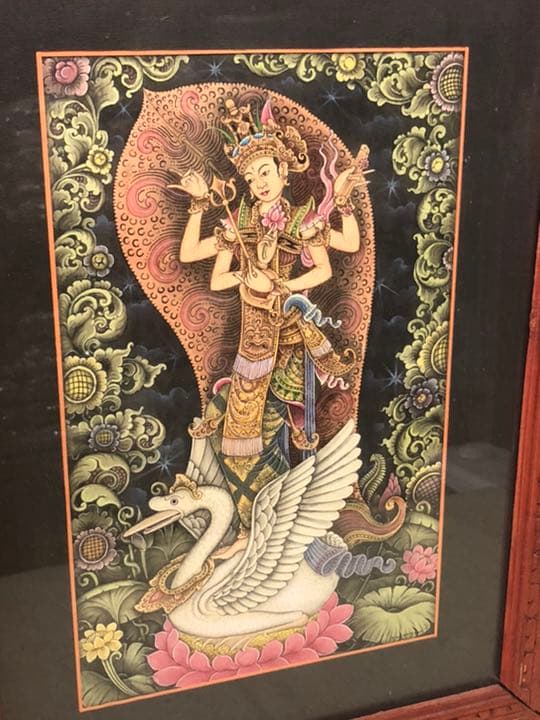 バリ島 有名作家　絵画 2点セット