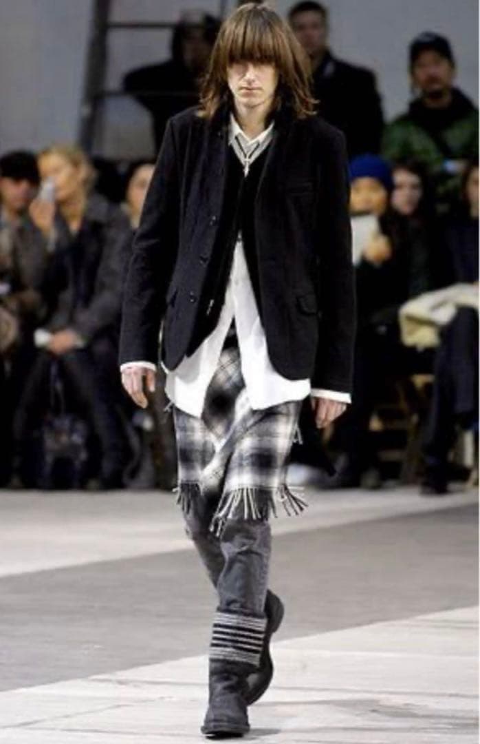 yuri.vintage NUMBER(N)INE07AWチェックスカート