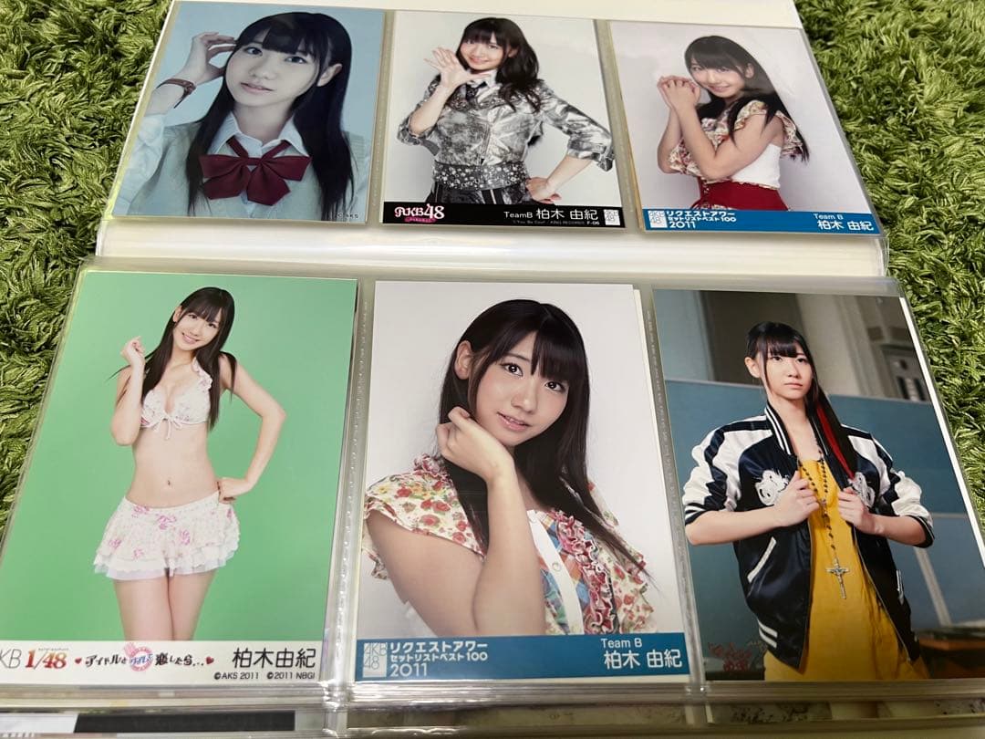 柏木由紀　生写真　水着　ハワイ　コンプセット　他多数