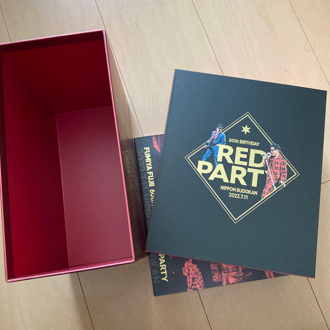 即購入ok!!】藤井フミヤ 60th BIRTHDAY RED PARTY - メルカリ