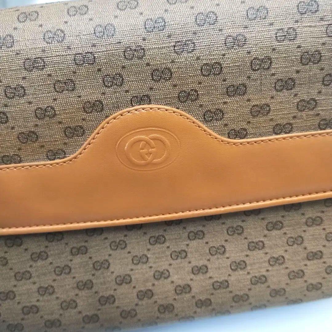 GUCCI グッチ　オールドグッチ　ショルダーバッグ　マイクロGG