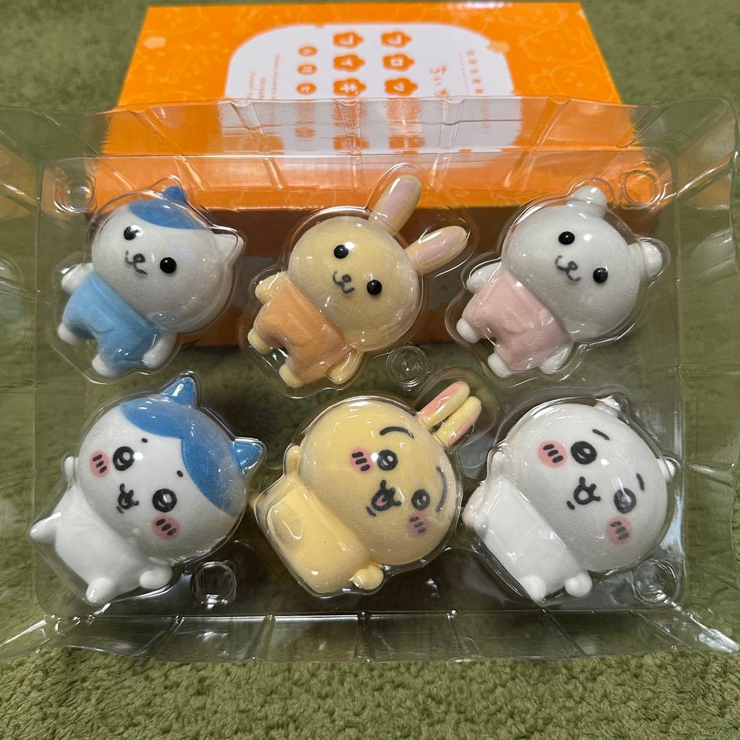 ちいかわ ハチワレ うさぎ フロッキーフィギュア 6袋セット なんとかバニア