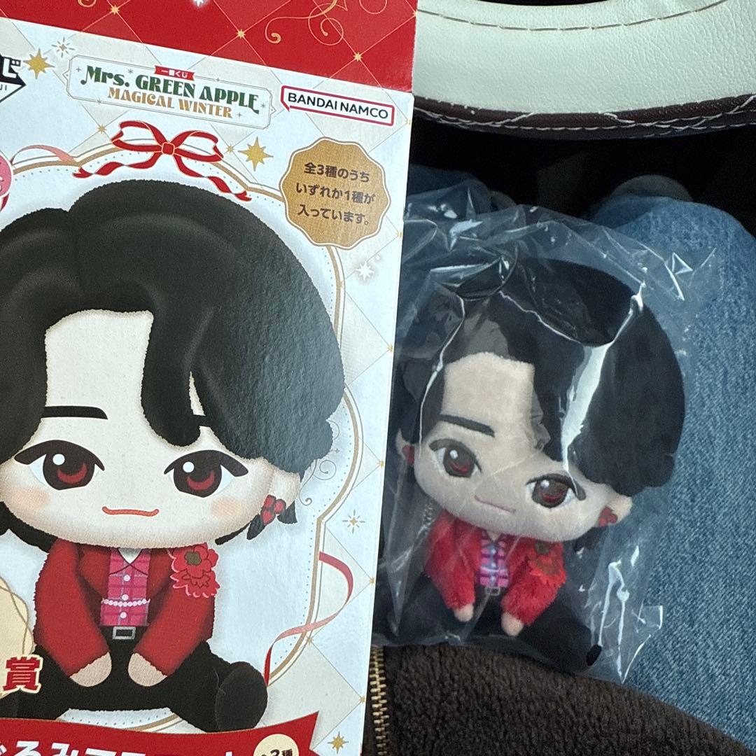 Mrs. GREEN APPLE マスコットぬいぐるみ Mrs.Green appleミセス マスコット メメル ぬいぐるみキーホルダー