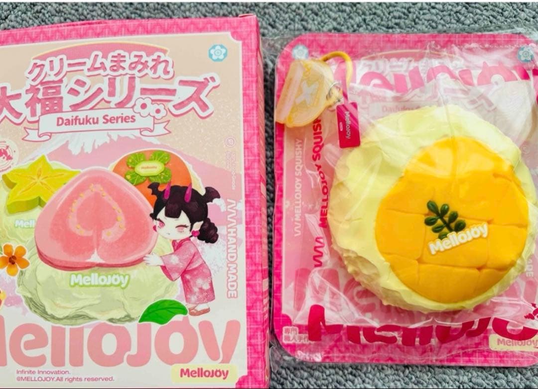 Mellojoy メロジョイ スクイーズ クリーム大福 マンゴー 大福 くりーむ