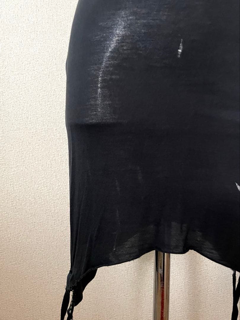 kmrii黒 アシンメトリックタンクトップ　サイズ0