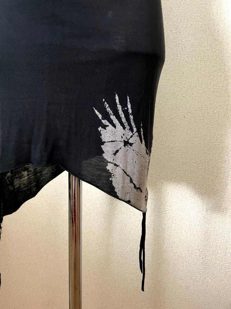 kmrii黒 アシンメトリックタンクトップ　サイズ0