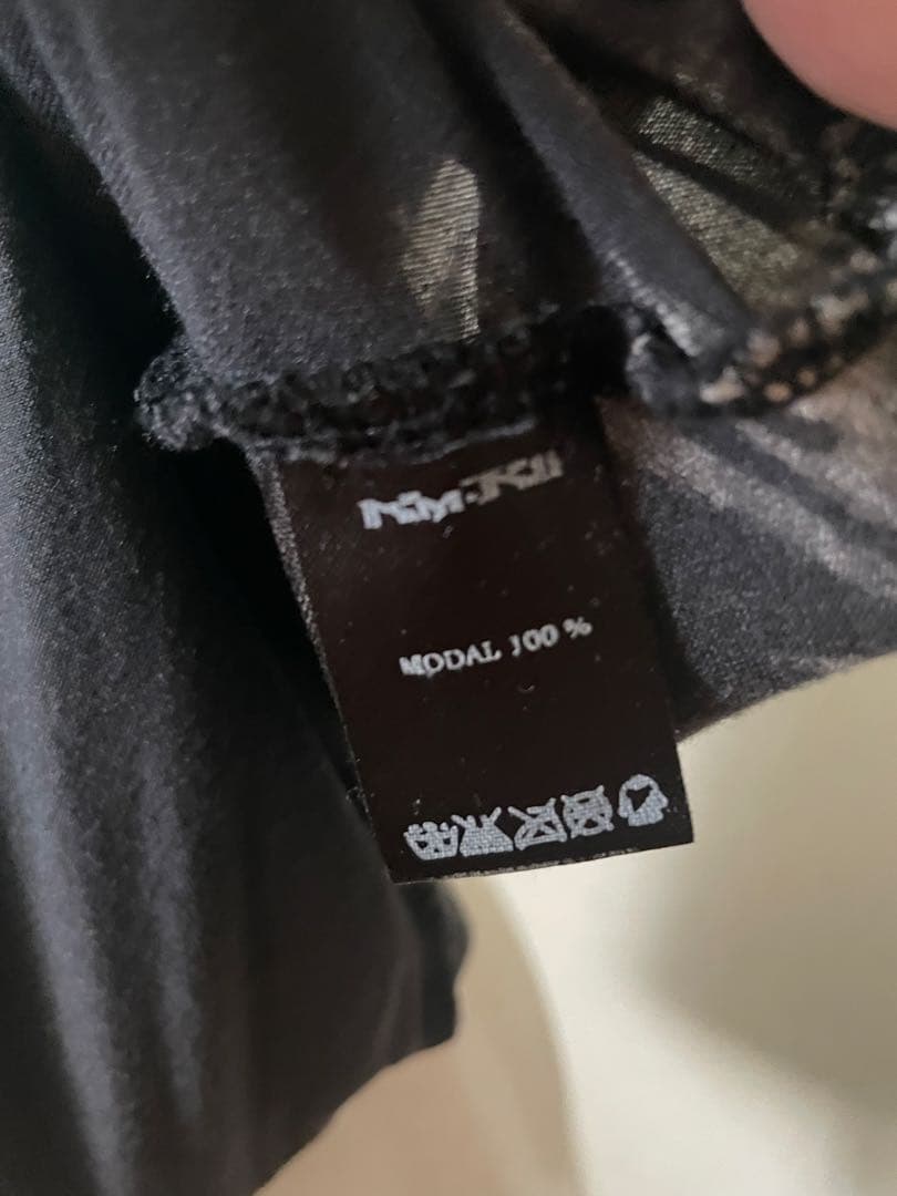 kmrii黒 アシンメトリックタンクトップ　サイズ0