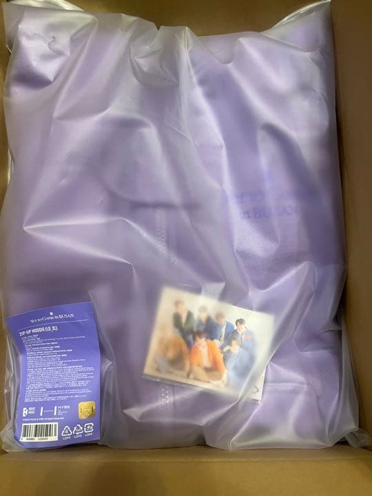 BTS 公式 Yet To Come in BUSANパーカーXL BTS Yet to Come in BUSAN