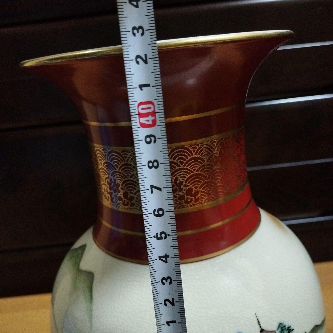 九谷焼 七福神 花瓶 金彩色絵 縁起物 - メルカリ