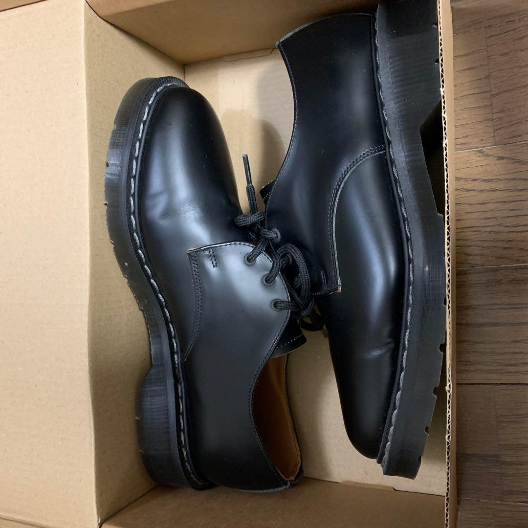 箱付・美品✨ SOLOVAIR ソロヴェアー プレーントゥ 3ホール UK6½