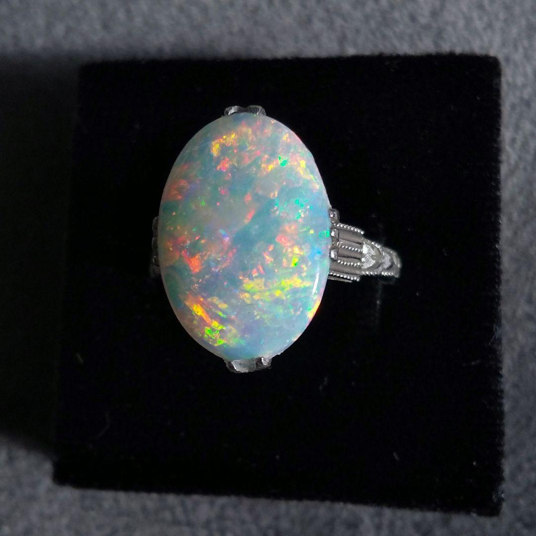 特大☆ホワイトオパール☆約14号