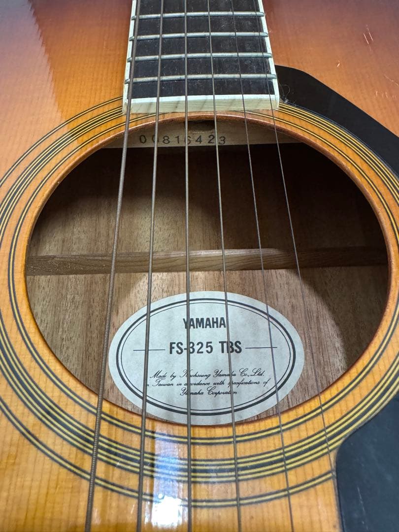 YAMAHA FS-325-TBS アコースティックギター サンバースト - メルカリ