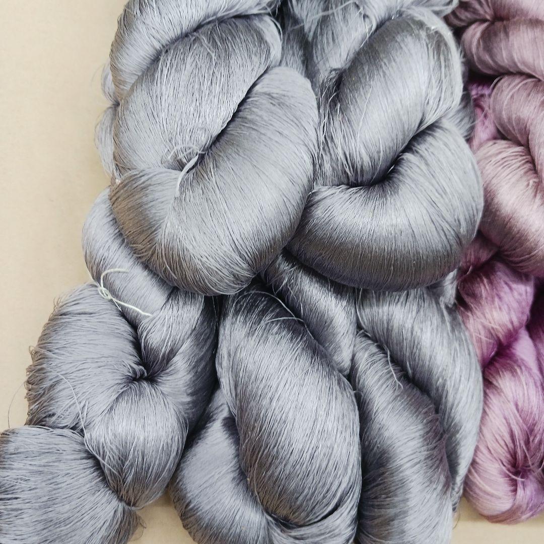 織物、組紐、刺繍、絹糸セット341