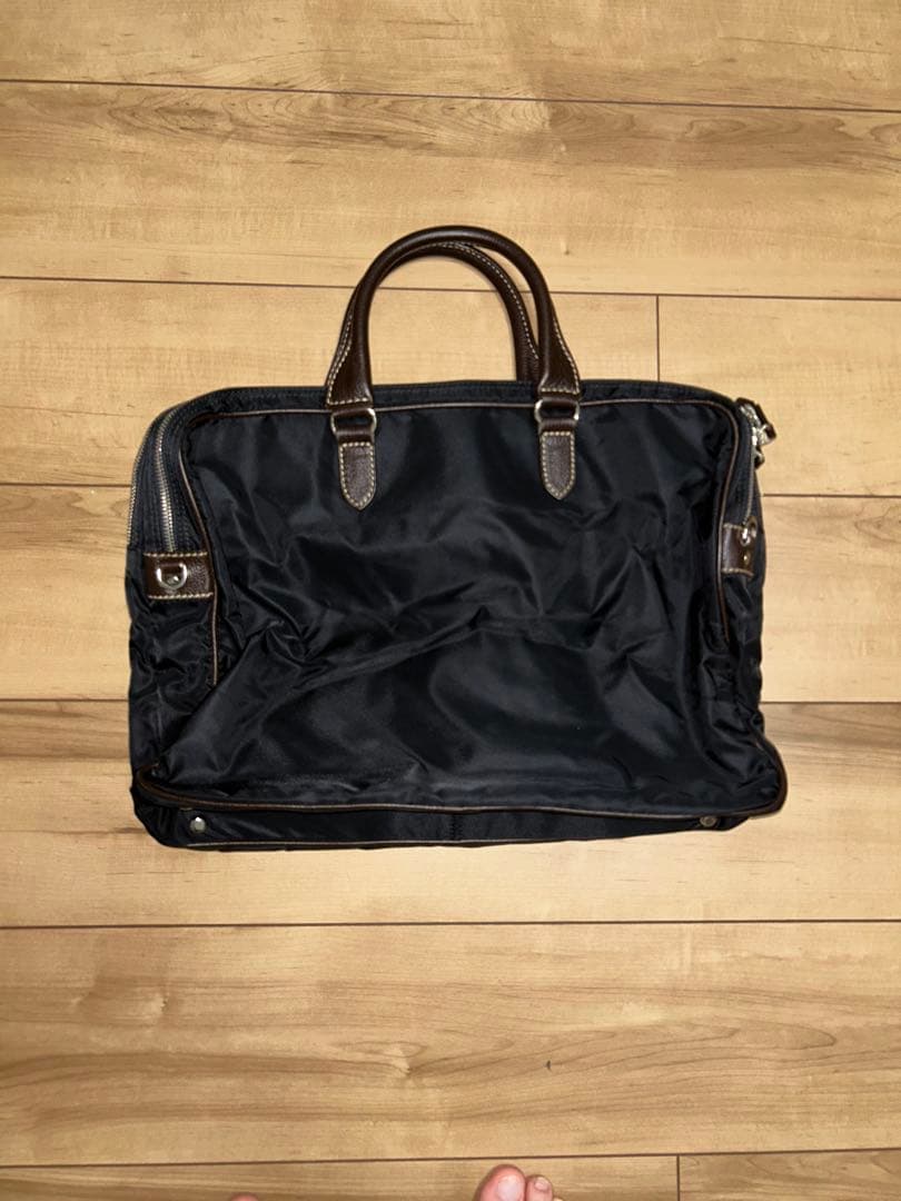 ステファノマーノ　ブリーフケース　ブラック