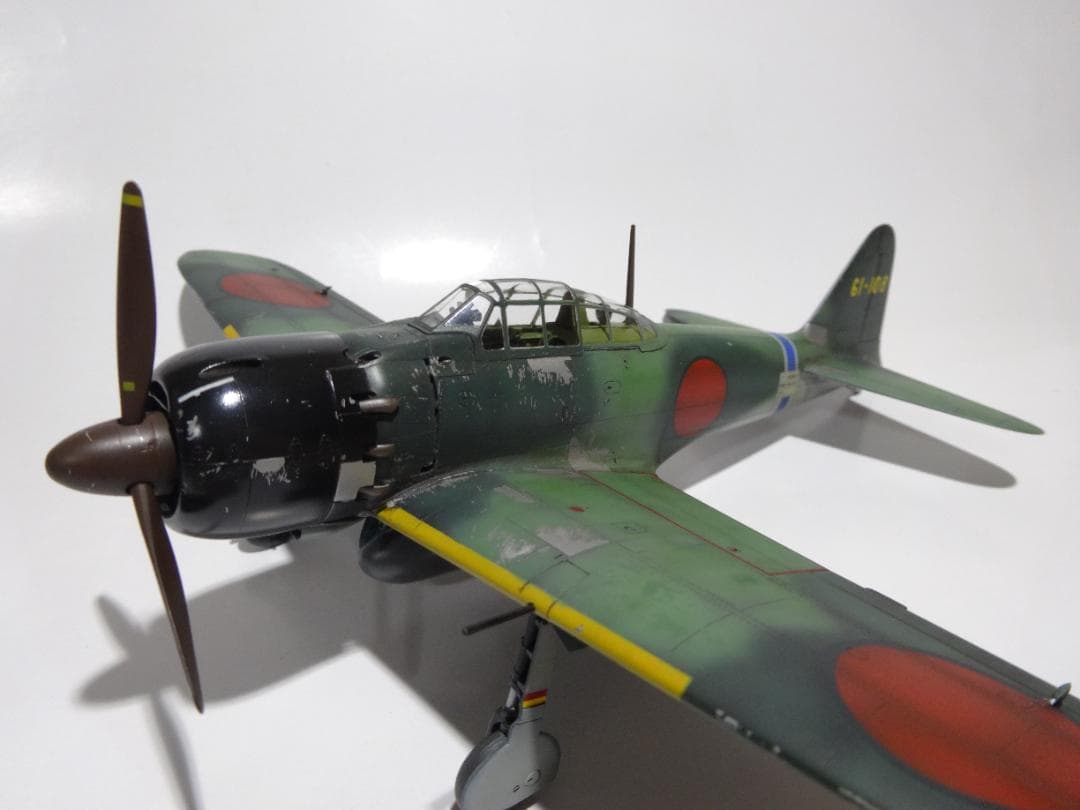 タミヤ1/48「零戦52型」完成品