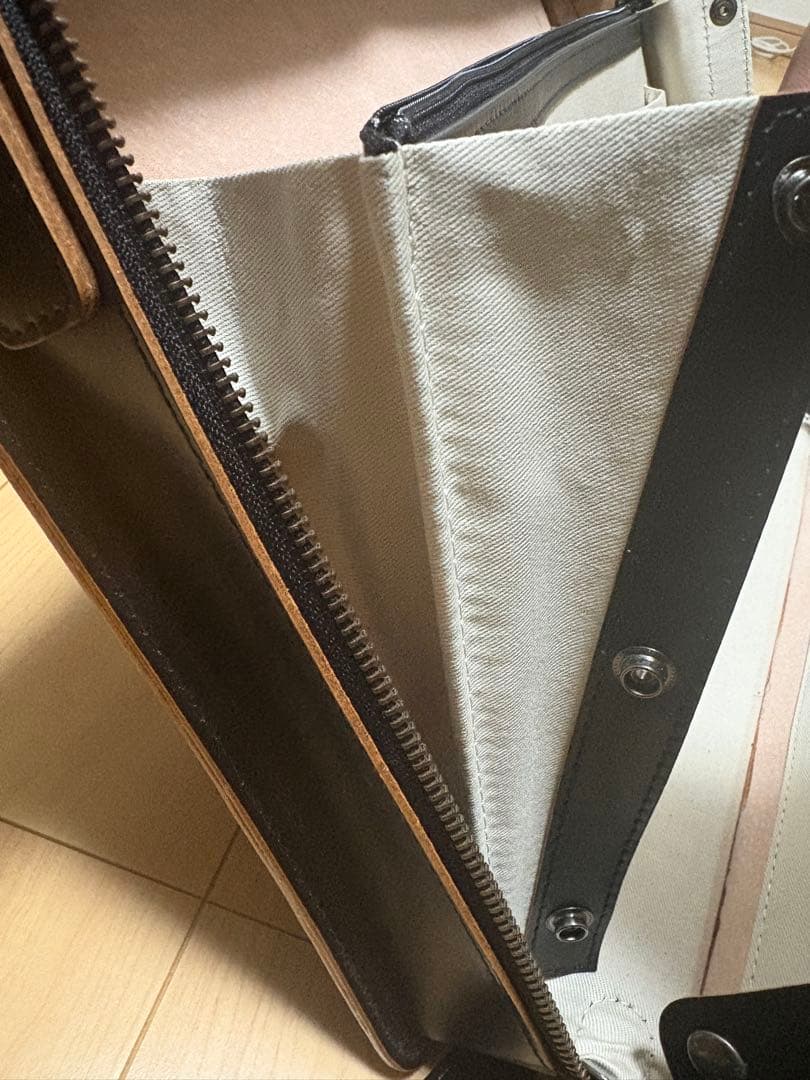 コンプレックスガーデンズ 枯淡 コタン 2wayブリーフケース 青木鞄　美品