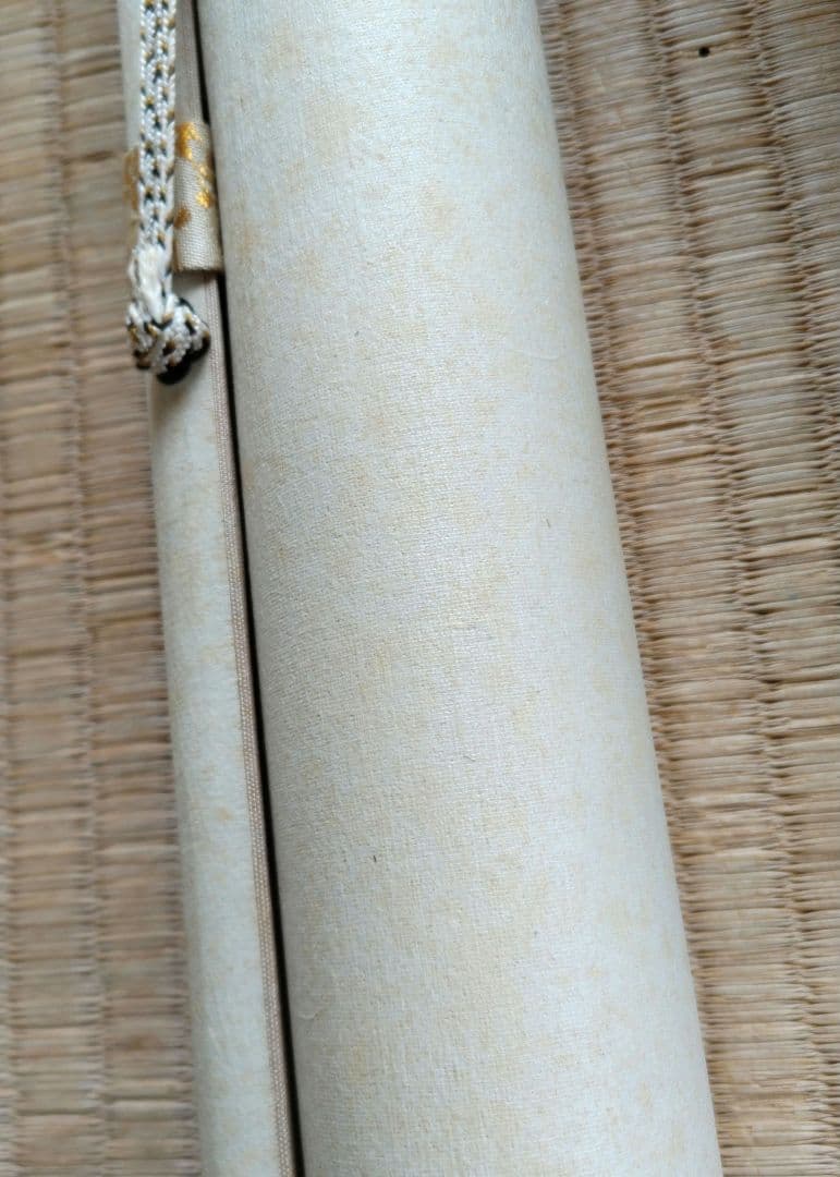 牡丹と鳥の掛軸 H99