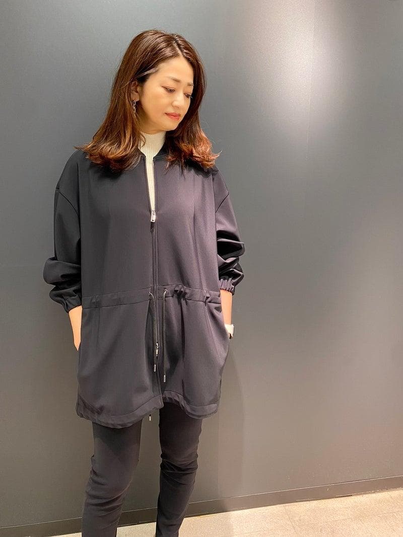 Theory ( セオリー ) ジップアップブルゾン ウォッシャブル UVカット