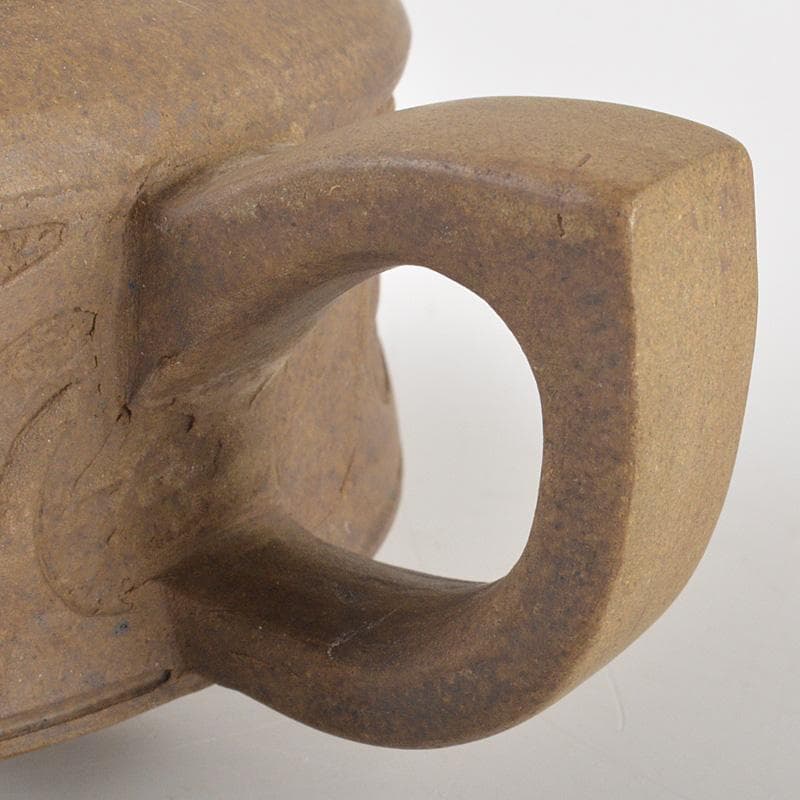 中国 顧景舟銘 紫砂 朱泥 急須 茶壷 V R6903