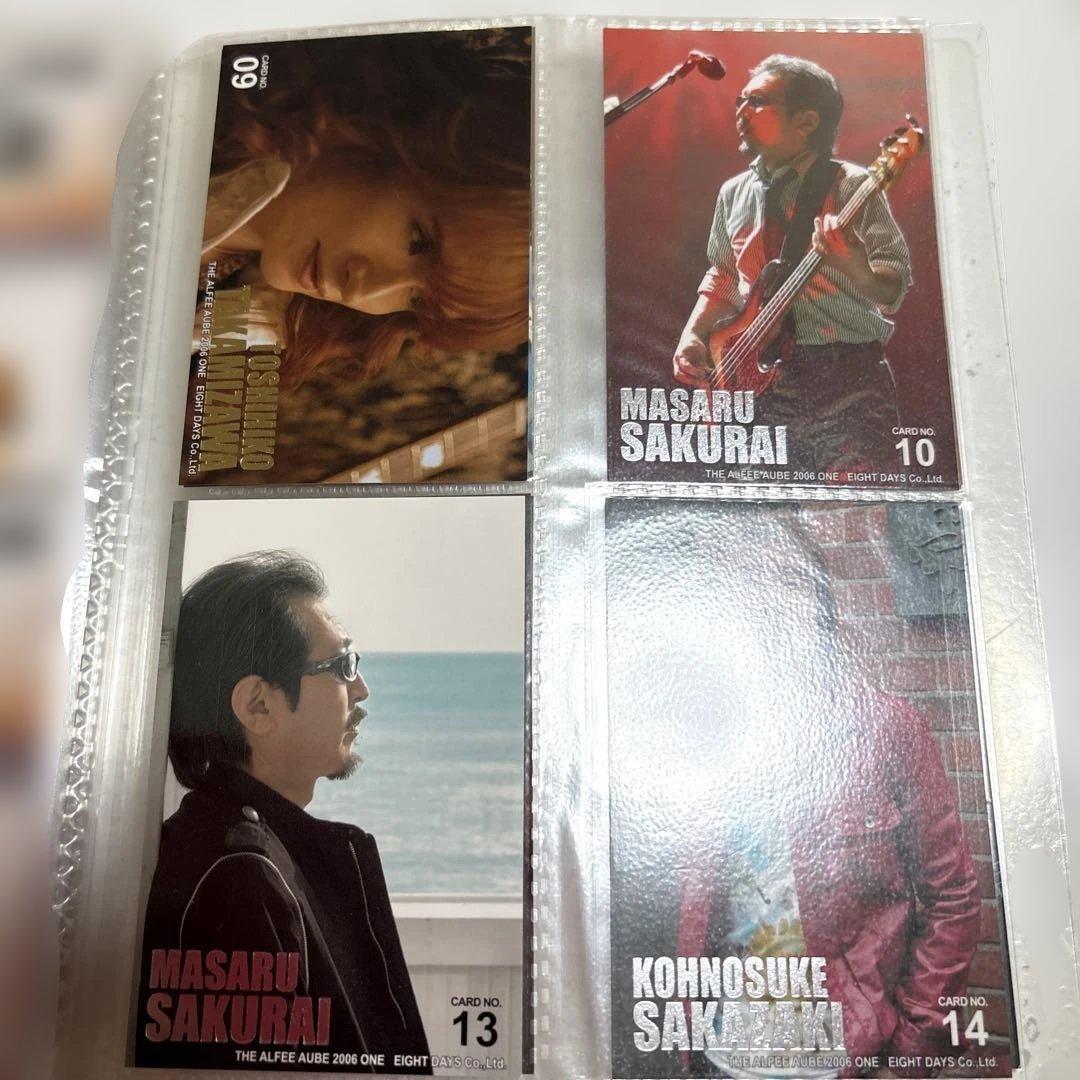 THE ALFEE トレカ80枚セット