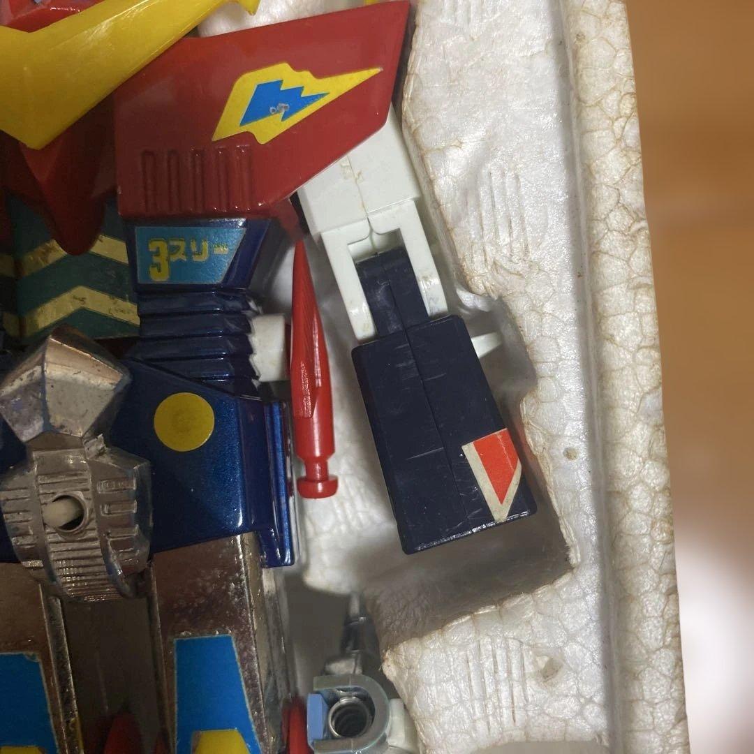 当時物　無敵超人 ザンボット3 ダイカスト 昭和 レトロ