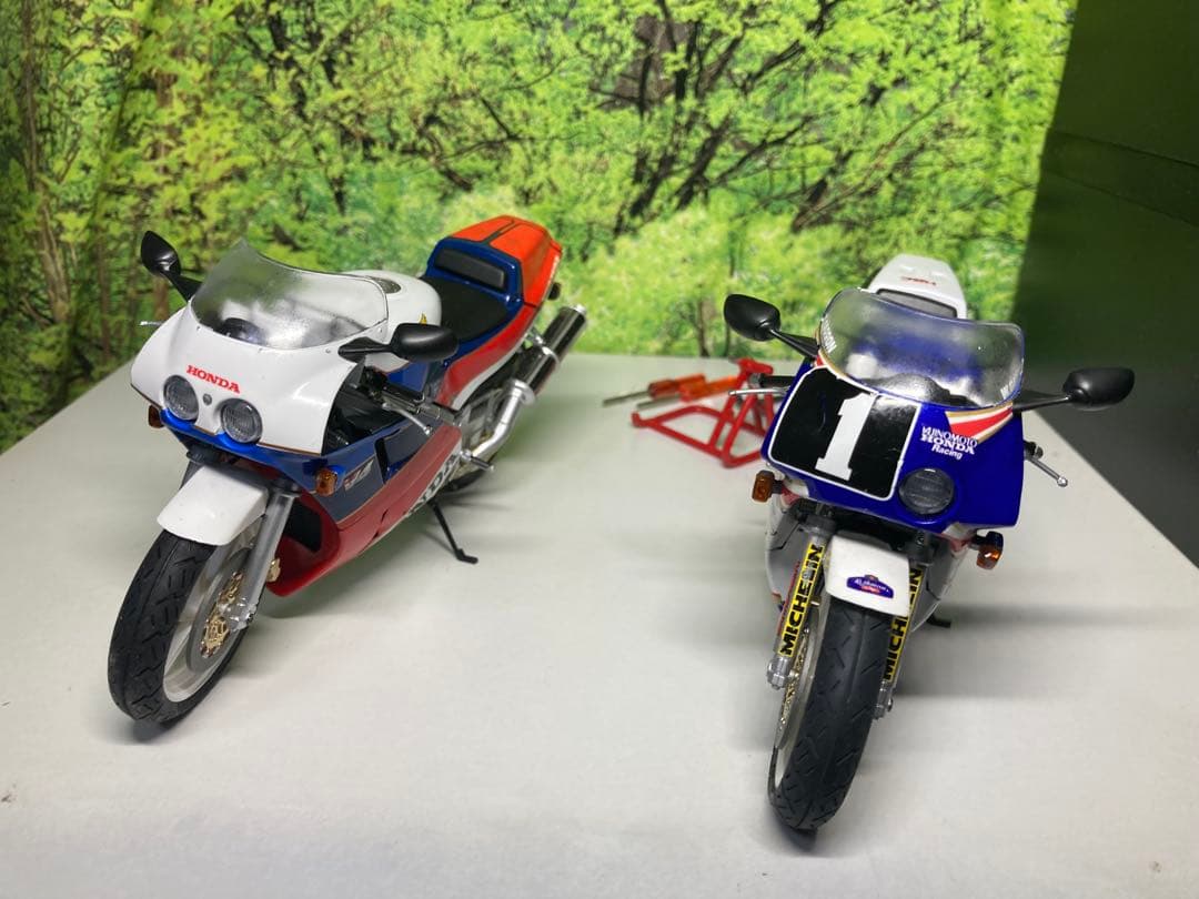 ★タミヤ★VFR750R製作品(2台セット)