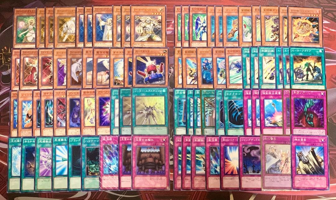 遊戯王 1103環境 ゲートボール 構築済みデッキ EXデッキパーツ まとめ売り