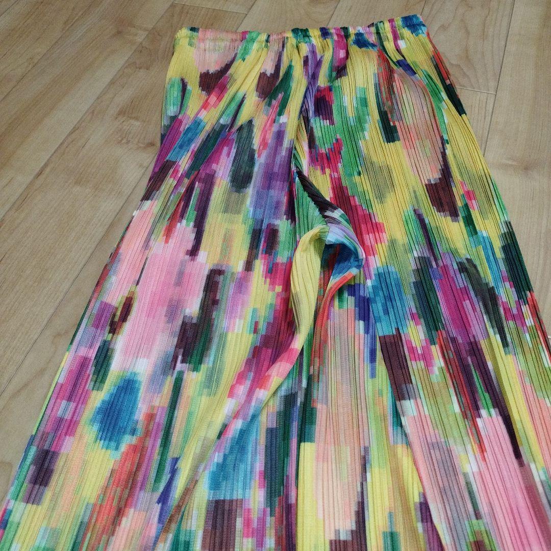 29 ISSEY MIYAKE プリーツプリーズ イッセイミヤケ パンツ2 変型