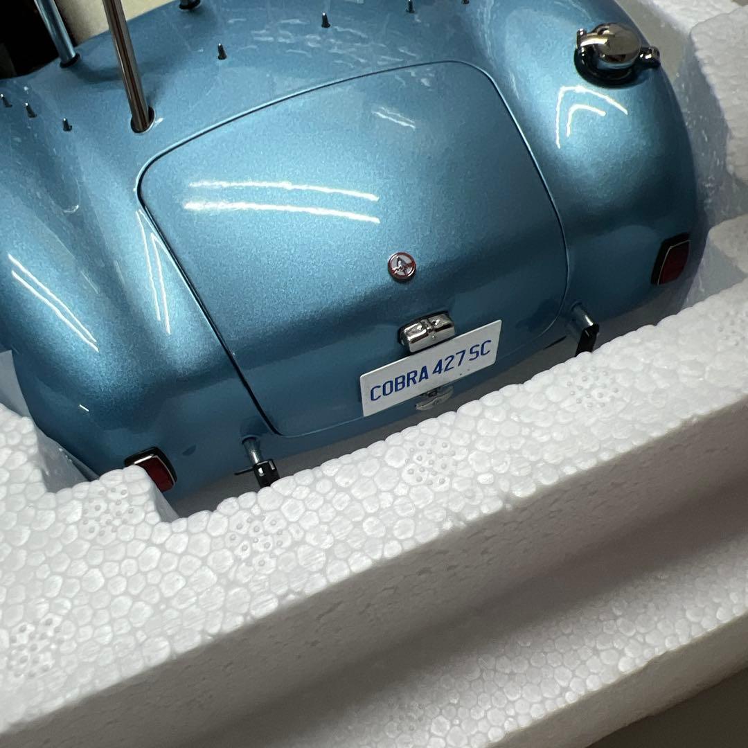 京商　シェルビー コブラ　427 S/C Viking Blue 1/12