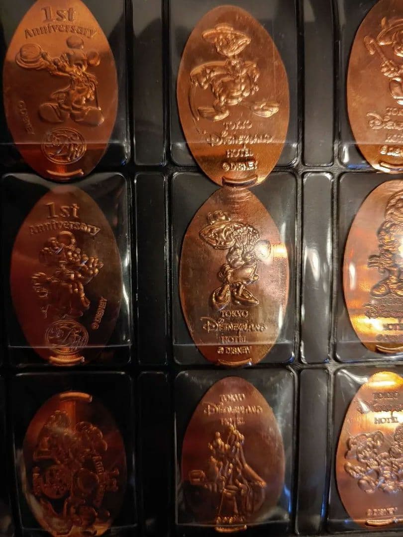 最終値】【激レア】【閲覧数563】東京ディズニーリゾートメダル 2009コンプ