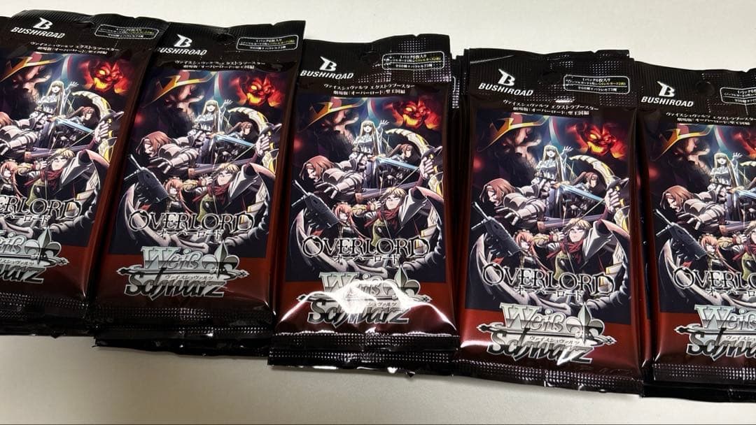 オーバーロード 27パック　未開封バラパック オーバーロード 27パック 未開封バラパック オーバーロード 27パック