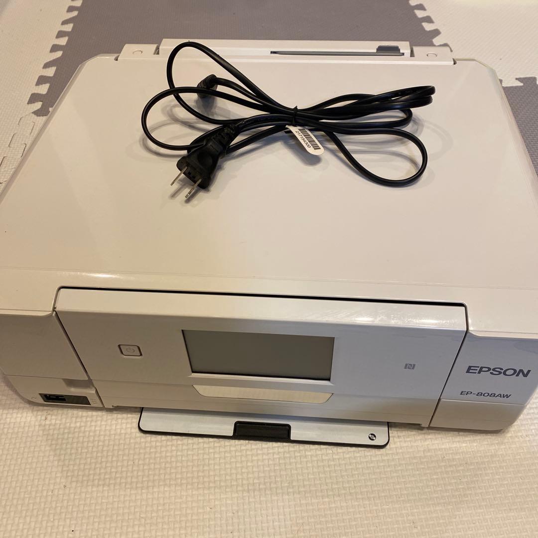 ジャンク品】EPSON インクジェットプリンター EP-808AW